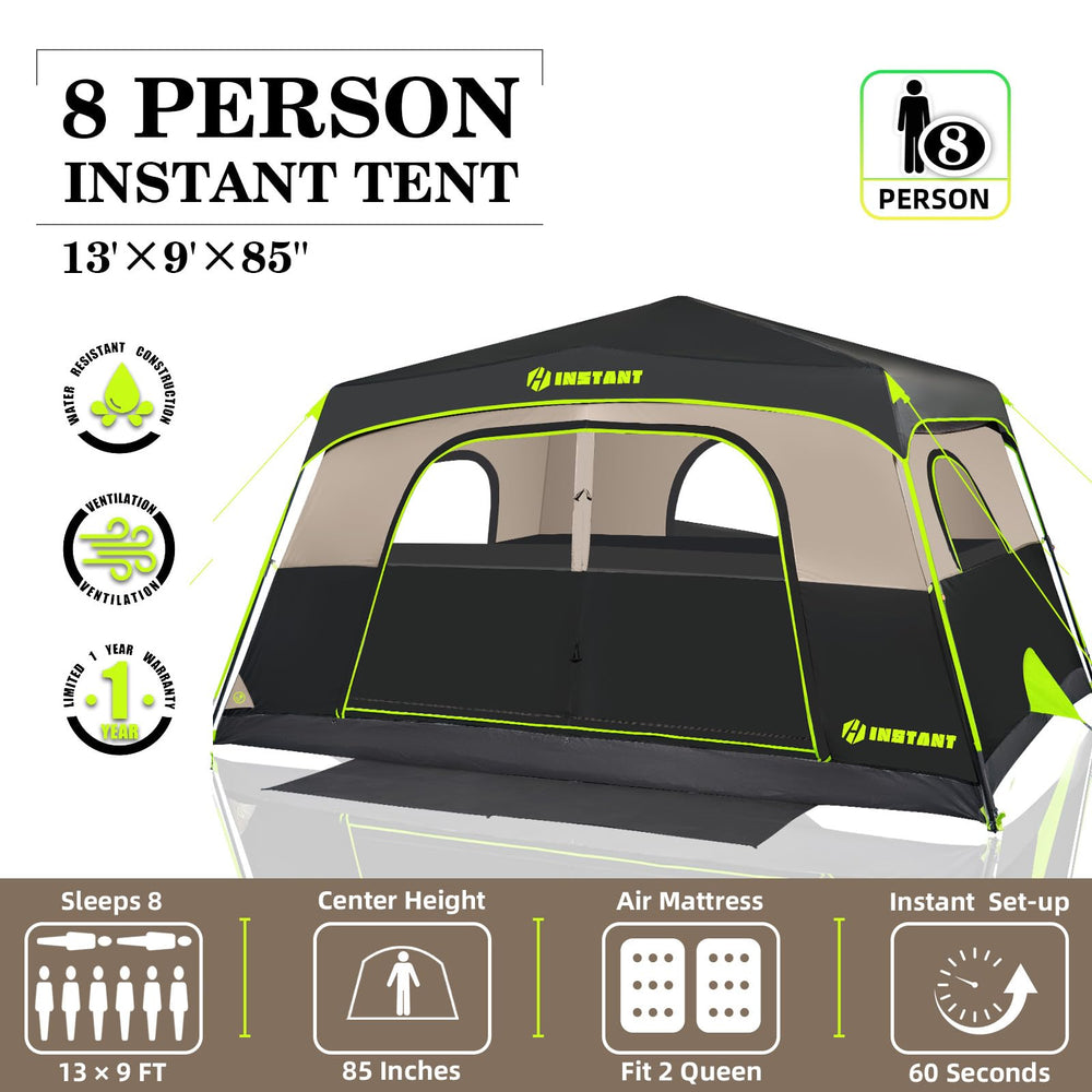 Closeup of HINSTANT pop-up pole system showing durable hardware for easy assembly
