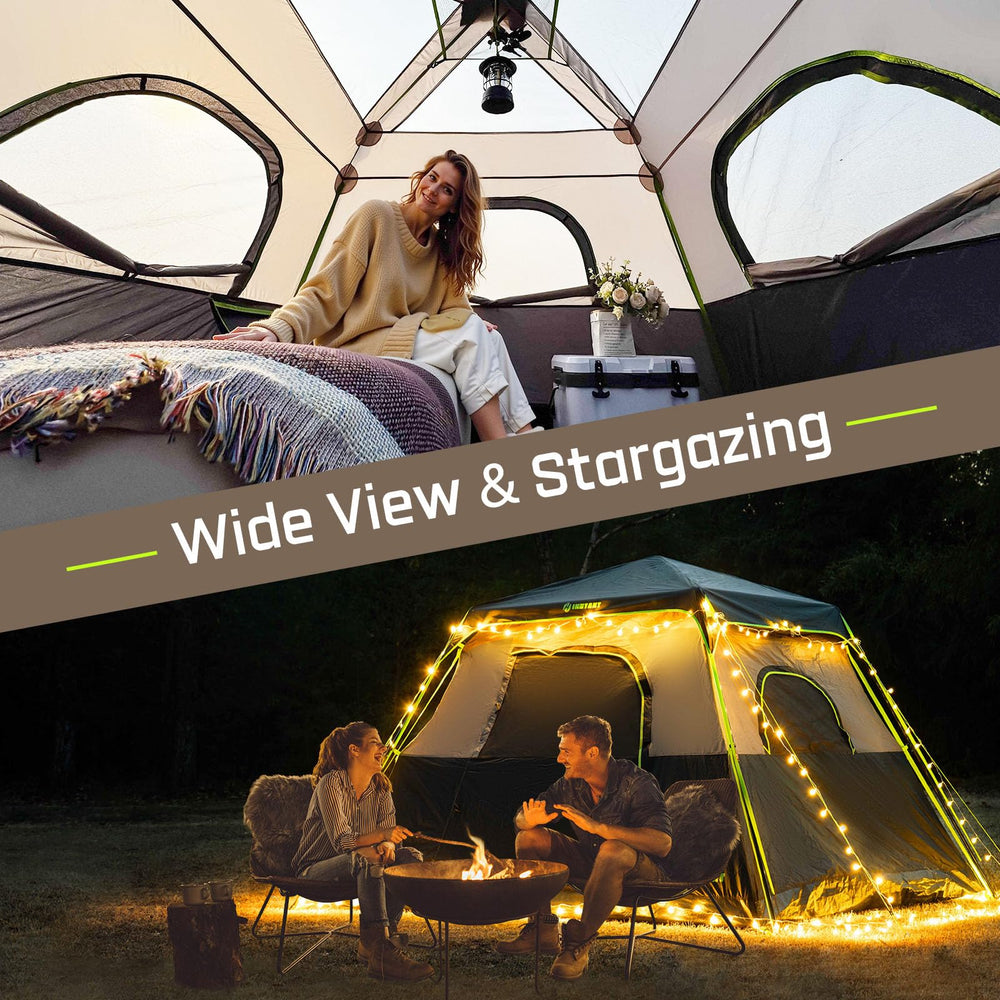 HINSTANT ceiling mesh for stargazing and open air views