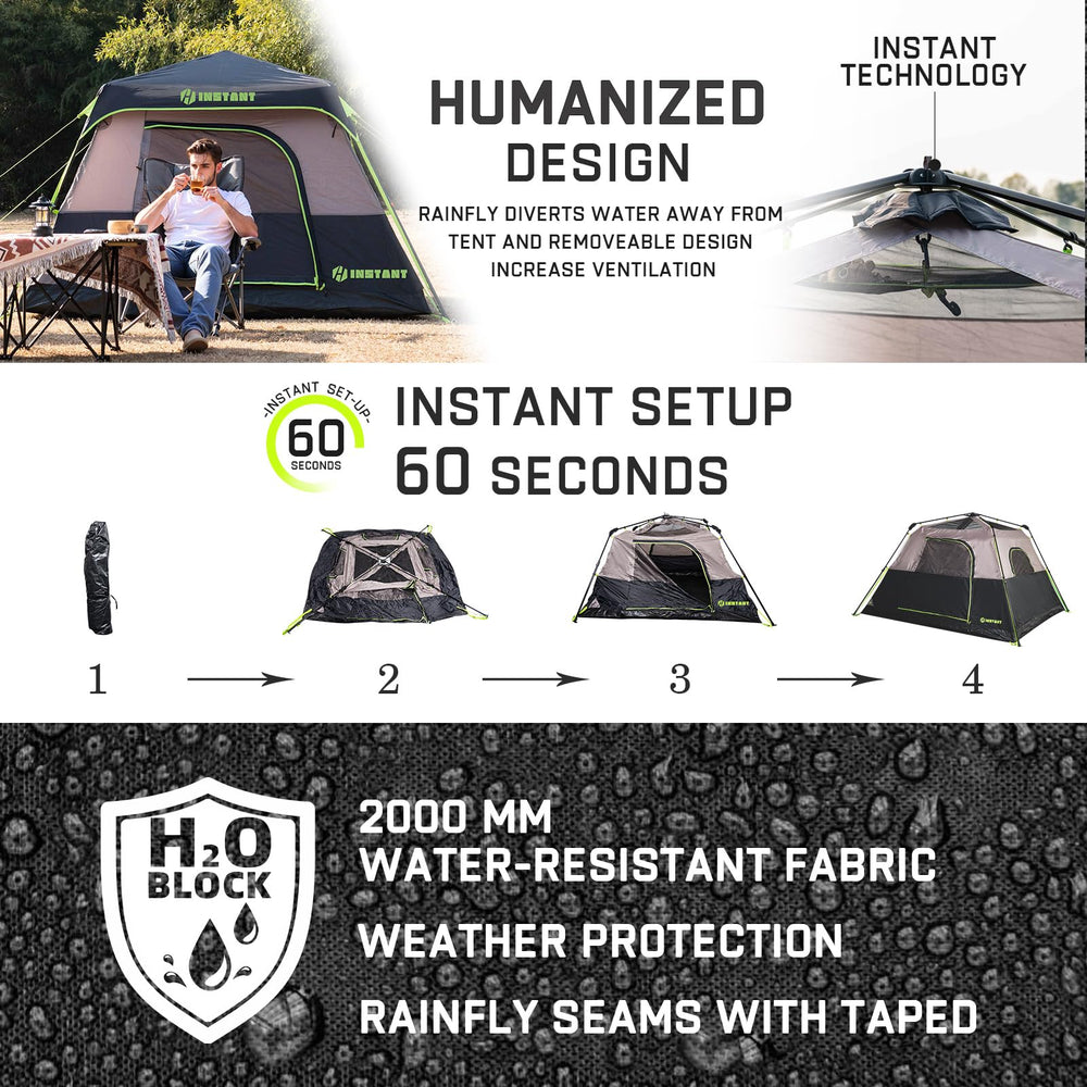 HINSTANT tent waterproof fabric protects against rain and damp