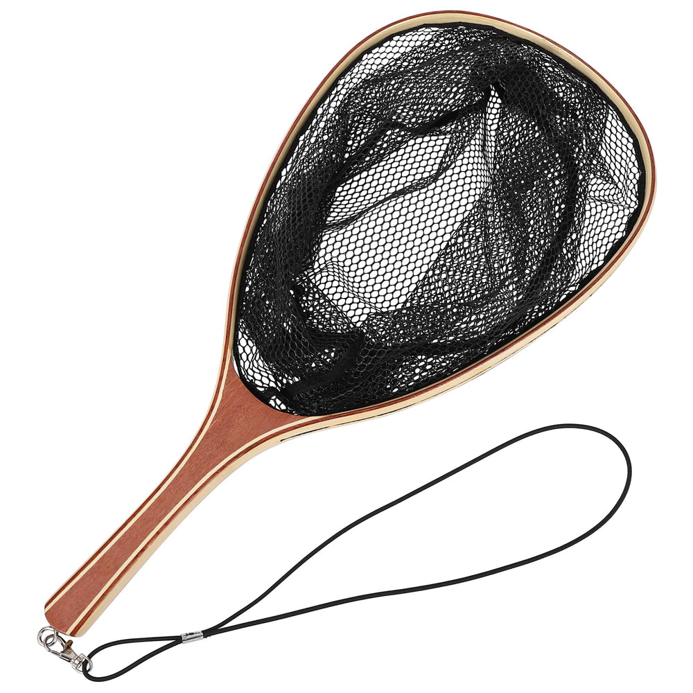 Hipicute Trout Net teardrop frame for quick landings in streams