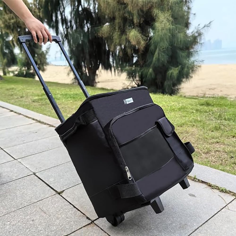 HipierFx 11-gallon capacity fits beverages and meals for groups.