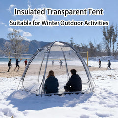 HipierFx Bubble Tent windproof materials withstand breeze and chilly evenings