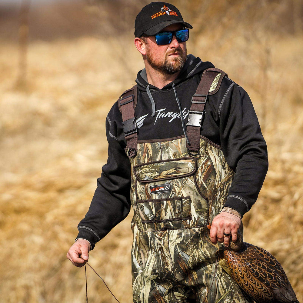HISEA duck hunting waders built for rugged outdoor use