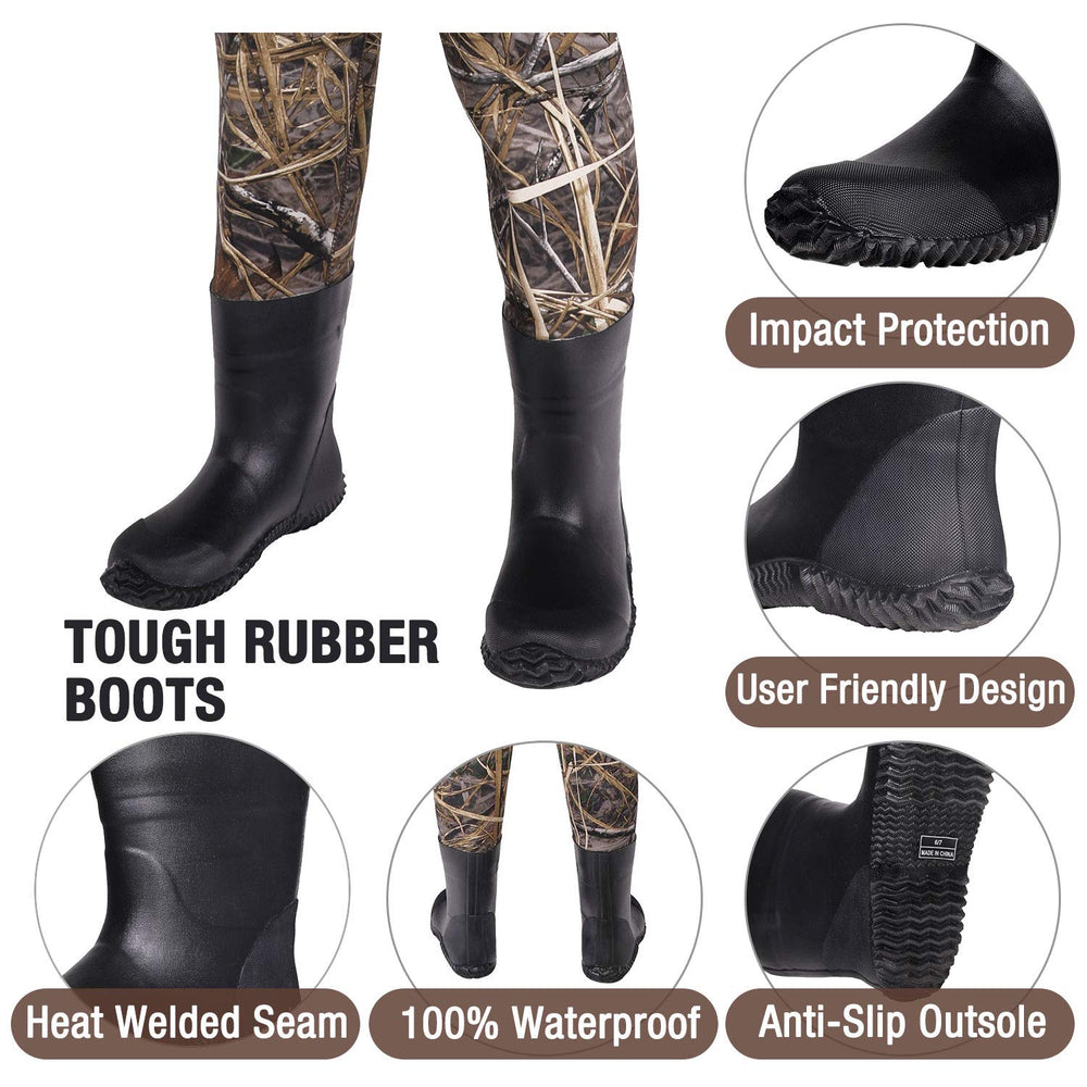 HISEA waterproof seams close-up demonstrates durable protection