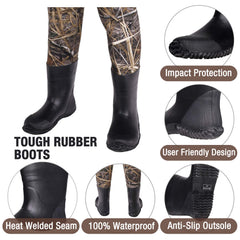 HISEA waterproof seams close-up demonstrates durable protection