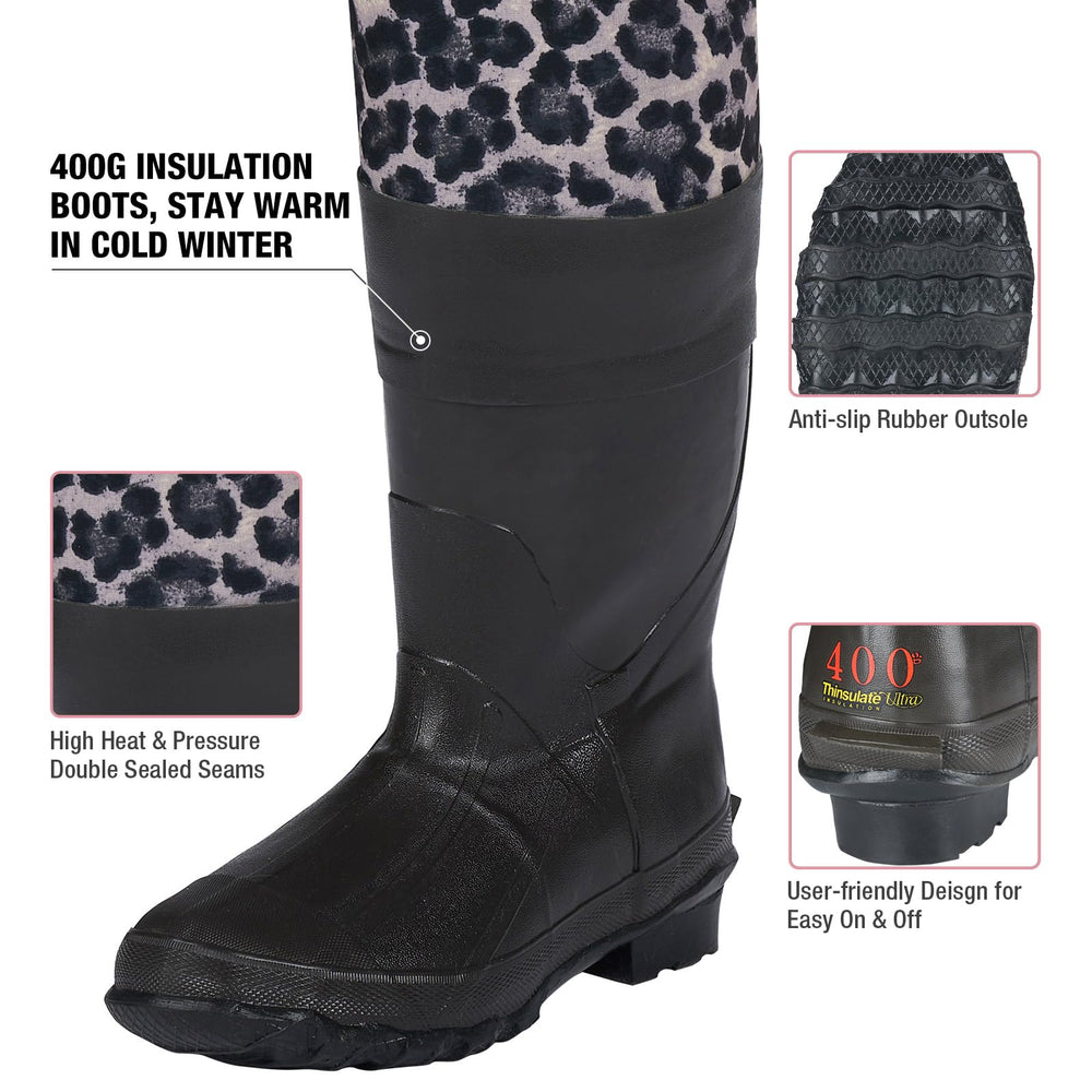 HISEA waders waterproof test demonstrates leak-free construction for reliable field use.