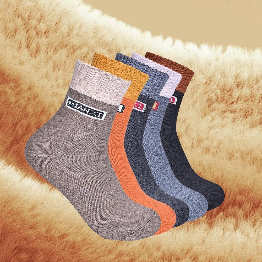 HISUKOY reinforced heel and toe for enhanced durability