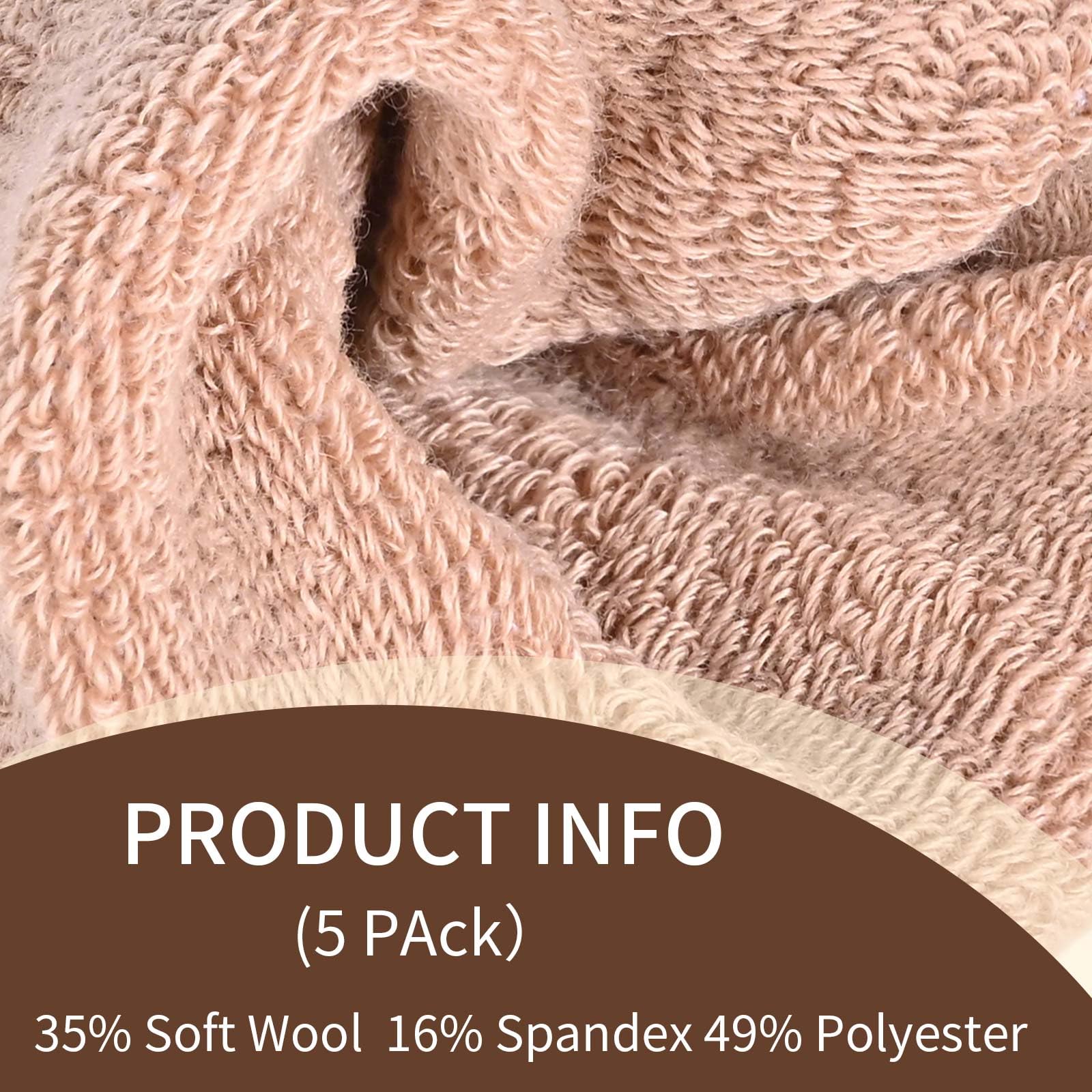 HISUKOY thick yet breathable material ideal for daily winter wear