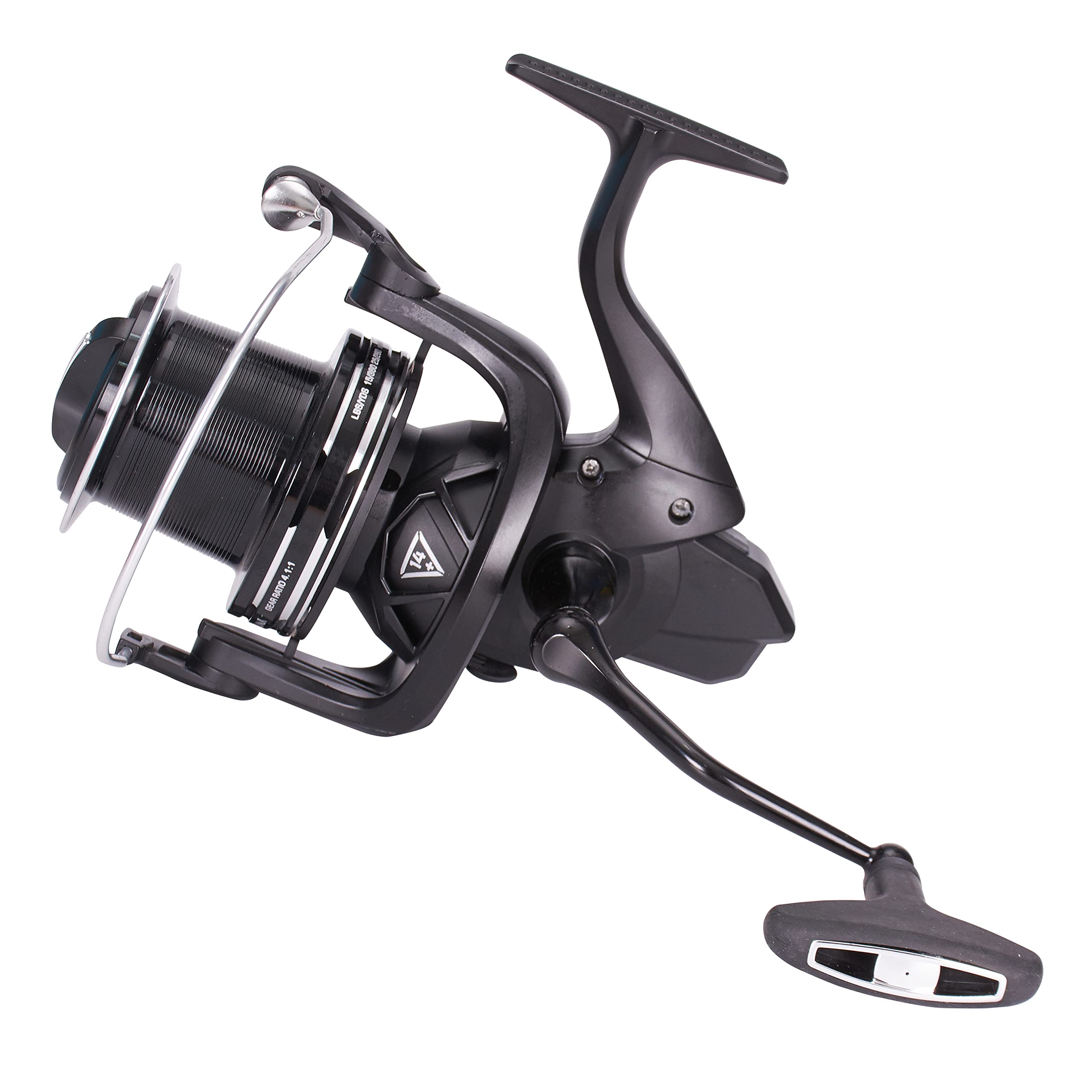 HiUmi reel handle and crank ergonomics designed for extended casting sessions.