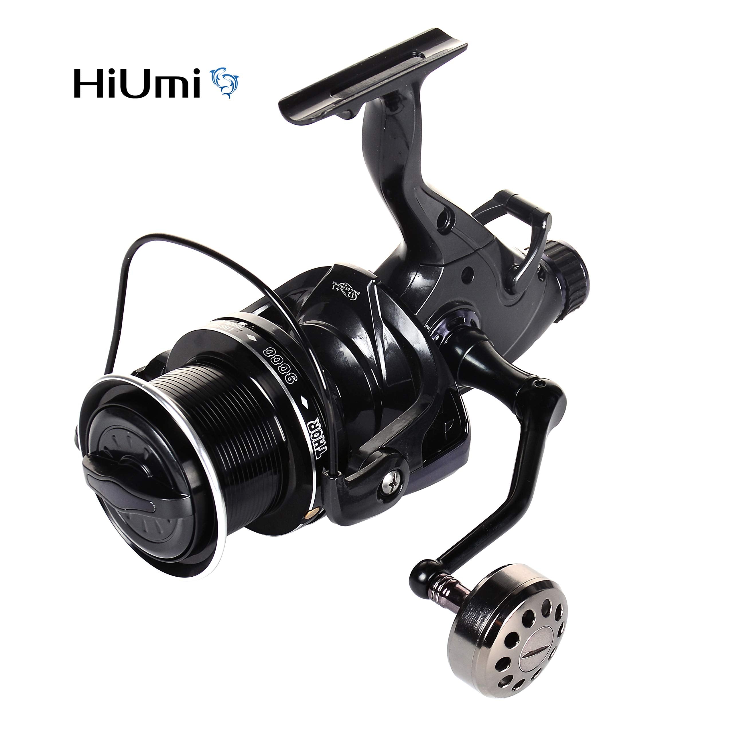 HiUmi THOR6000 reel front view showcases durable spool design.
