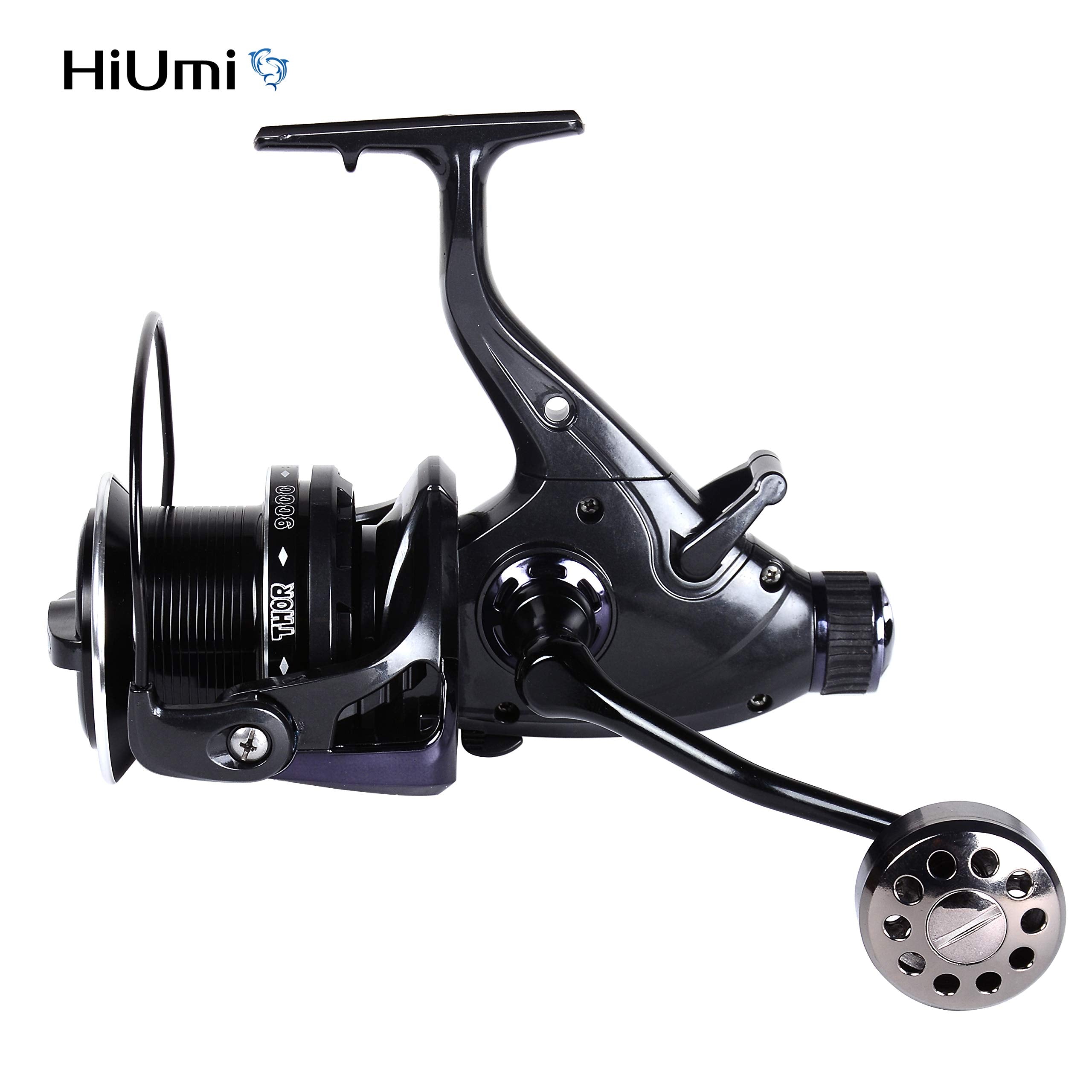 HiUmi THOR6000 handle detail showing left/right interchangeable grip.