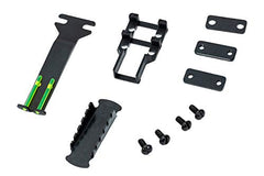Hi-Viz dual green LitePipes provide visibility in varying light.