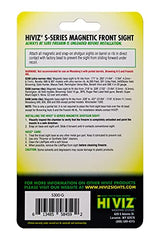 Green LitePipe included to boost sight visibility in varied light.