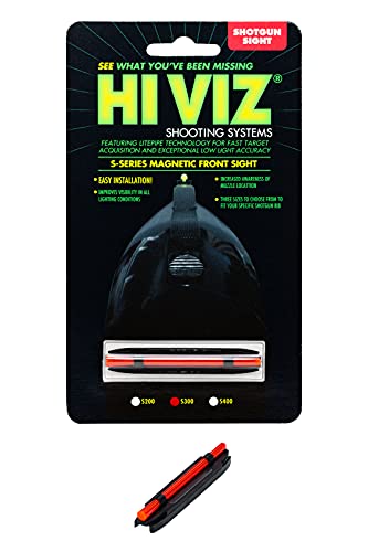 Interchangeable LitePipes in red and green for customized sight picture