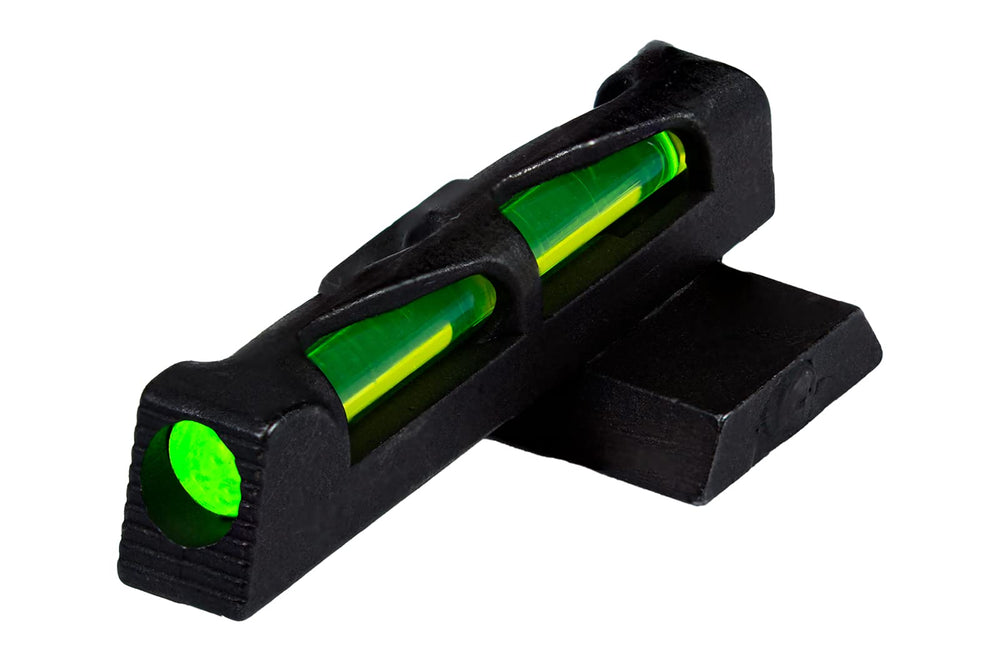 HIVIZ LiteWave front sight with green LitePipe for bright, fast target acquisition.