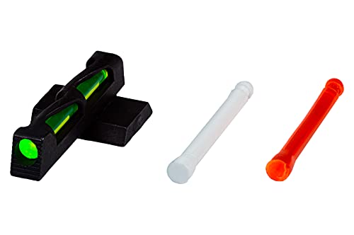 HIVIZ LiteWave front sight with white LitePipe for quick alignment in bright conditions.
