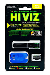 HIVIZ LiteWave rear sight showing dual color LitePipes for fast windage reference.