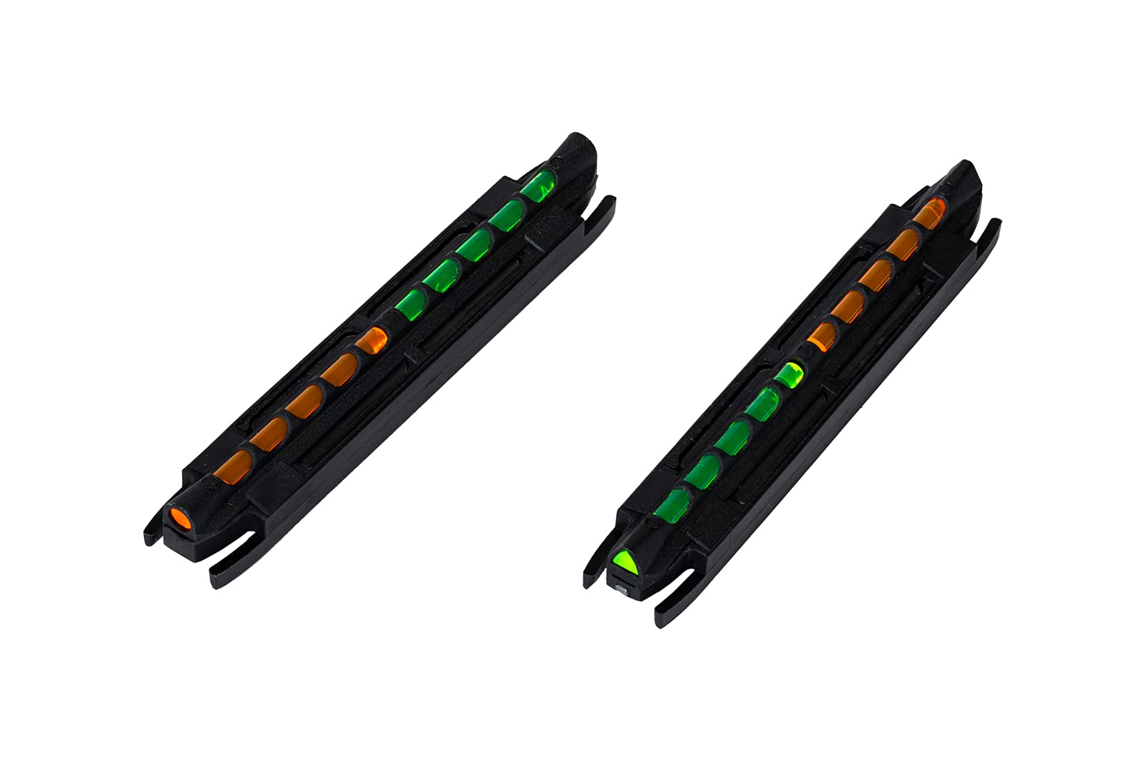 HIVIZ Model 300 two-in-one sight mounted on a shotgun rib