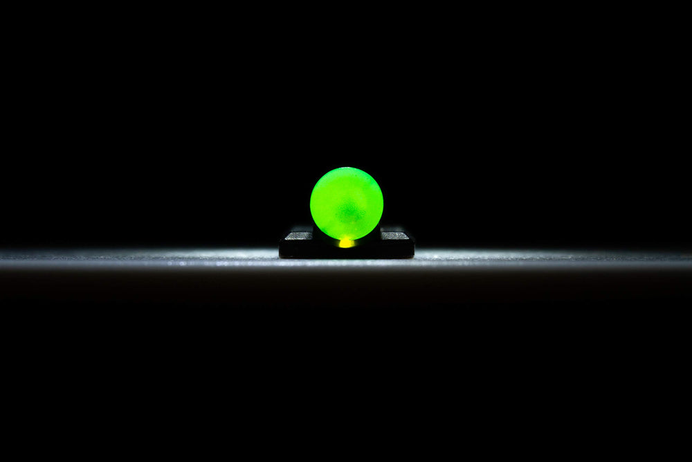 HIVIZ PMLW01 white LitePipe helps tracking in bright light.