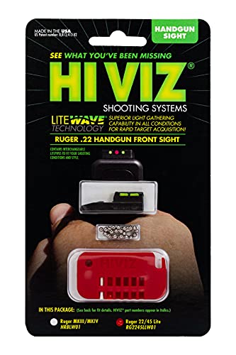 HIVIZ RG2245LLW01 front sight detailed view for quick target acquisition