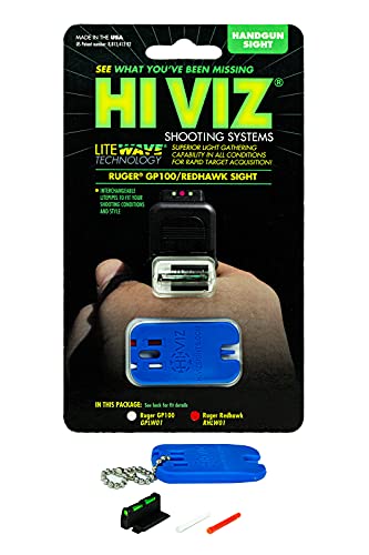 HIVIZ RHLW01 spring plunger front sight enables fast pipe changes