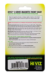 HIVIZ S-Series LitePipes red and green offer customizable sighting