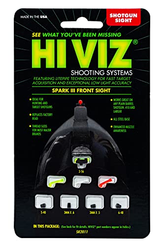 HiViz Spark III Litepipes provide brighter visibility for faster target acquisition.