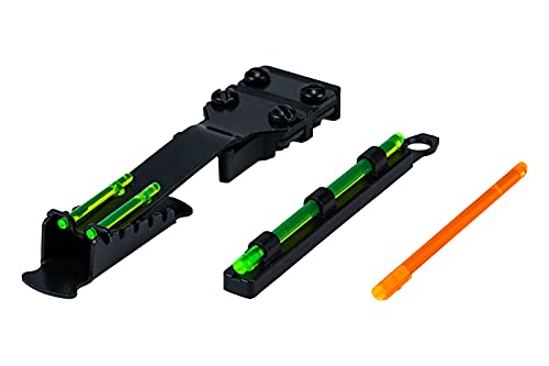 HIVIZ Tombuster II adjustable rear sight for precise zeroing across shots