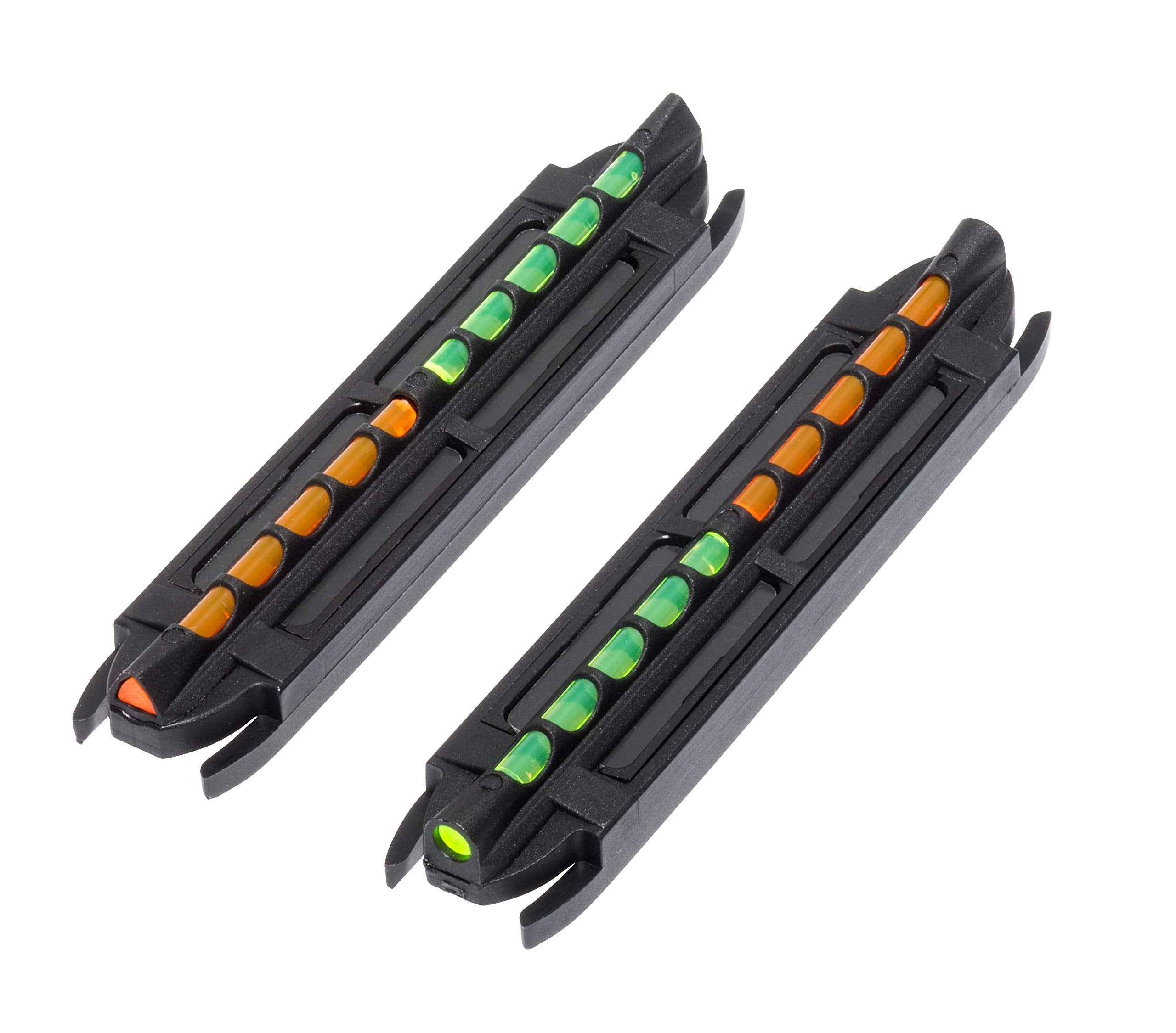 Hiviz Two In One magnetic shotgun sight with round LitePipe for quick target acquisition.
