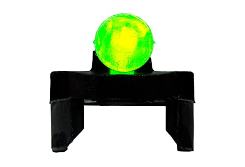 Bright green LitePipe improves sight picture across diverse lighting conditions.