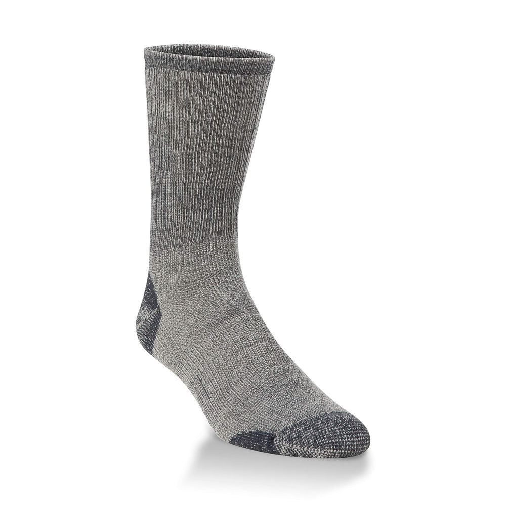 Hiwassee Medium Hiker Charcoal sock in Merino wool, ideal for cool-weather outdoor wear