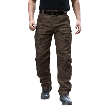 Hiwise 10-pocket cargo pants provide ample storage for tools during hikes or work.