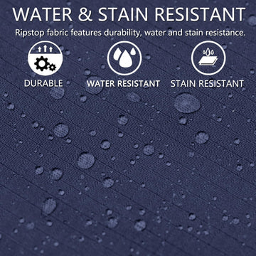Hiwise all-season navy cargo pants deliver comfortable everyday tactical style.