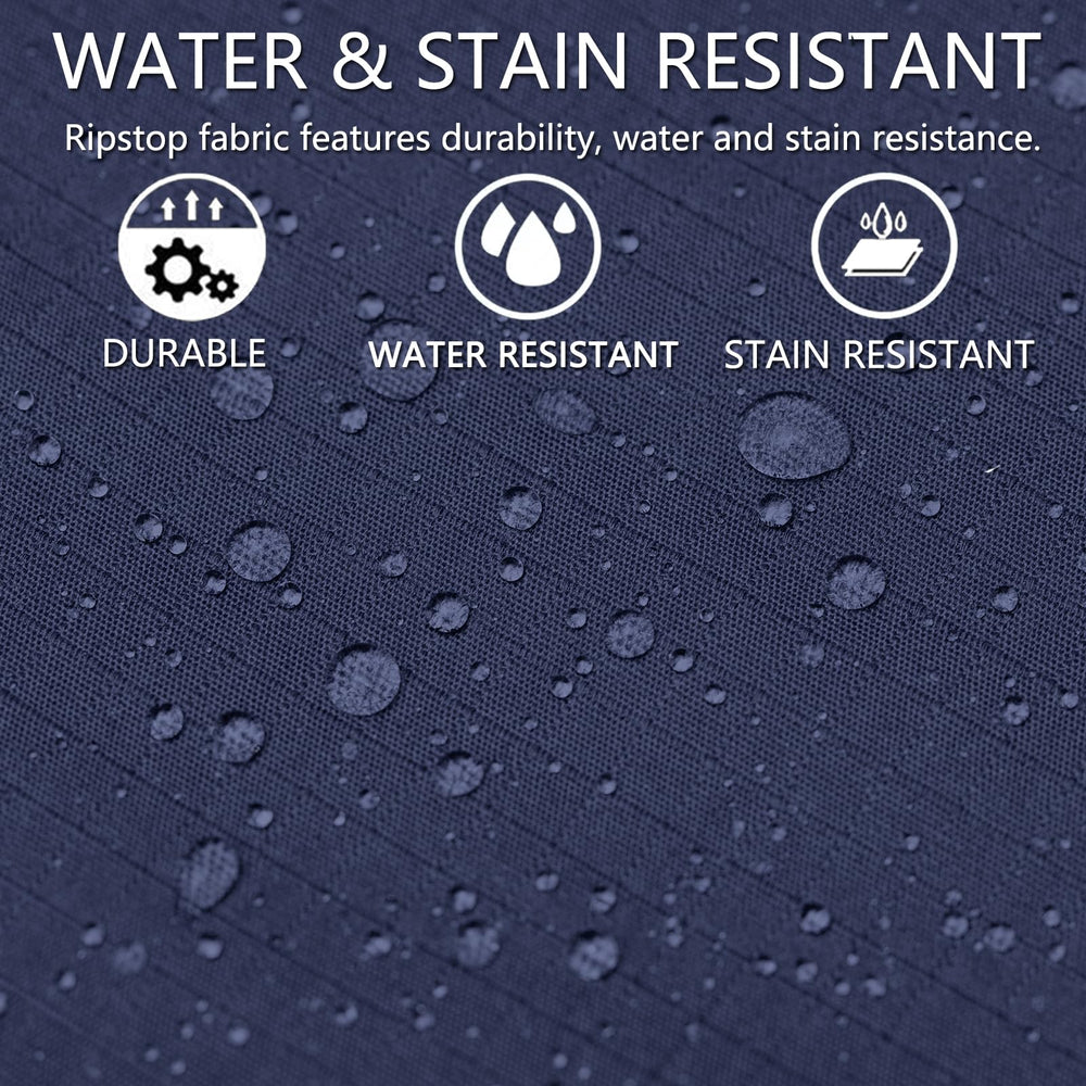 Hiwise cargo pants in outdoor use ideal for camping and trails in navy