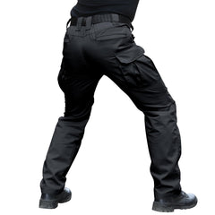 Hiwise men's stretch fabric close-up for mobility