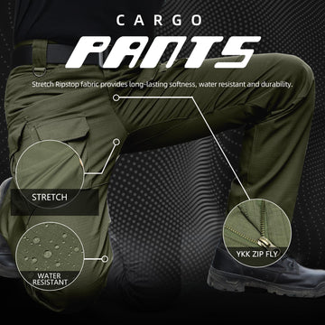 Hiwise cargo pockets offer ample storage for tools and gear