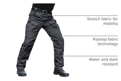 Hiwise pants with D-ring and belt loops support tools and keys
