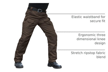 Hiwise multi-pocket layout image emphasizes 10-pocket design for gear organization on-the-go