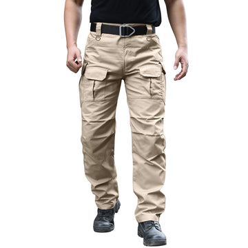 Hiwise tactical pants ripstop closeup highlights water and stain resistance