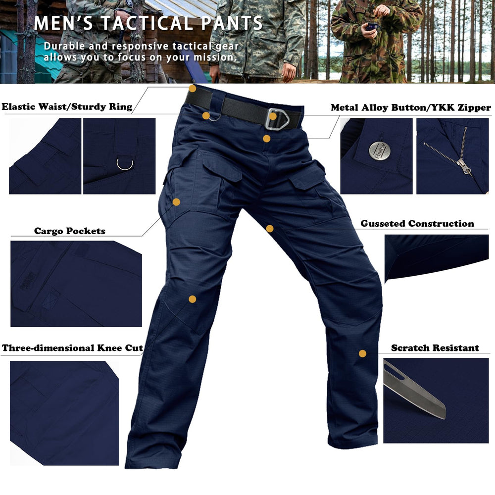 Hiwise multi-pocket layout keeps tools and essentials within easy reach.