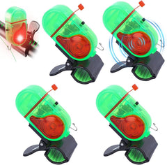 Hizoncore tip-up alarms with LED dual alerts for night fishing