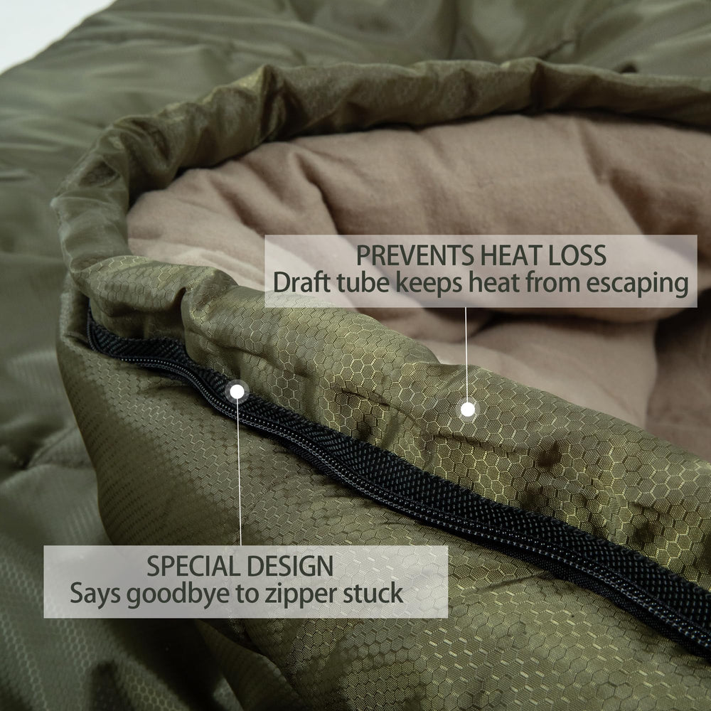 HiZYNICE compression sack included to simplify packing