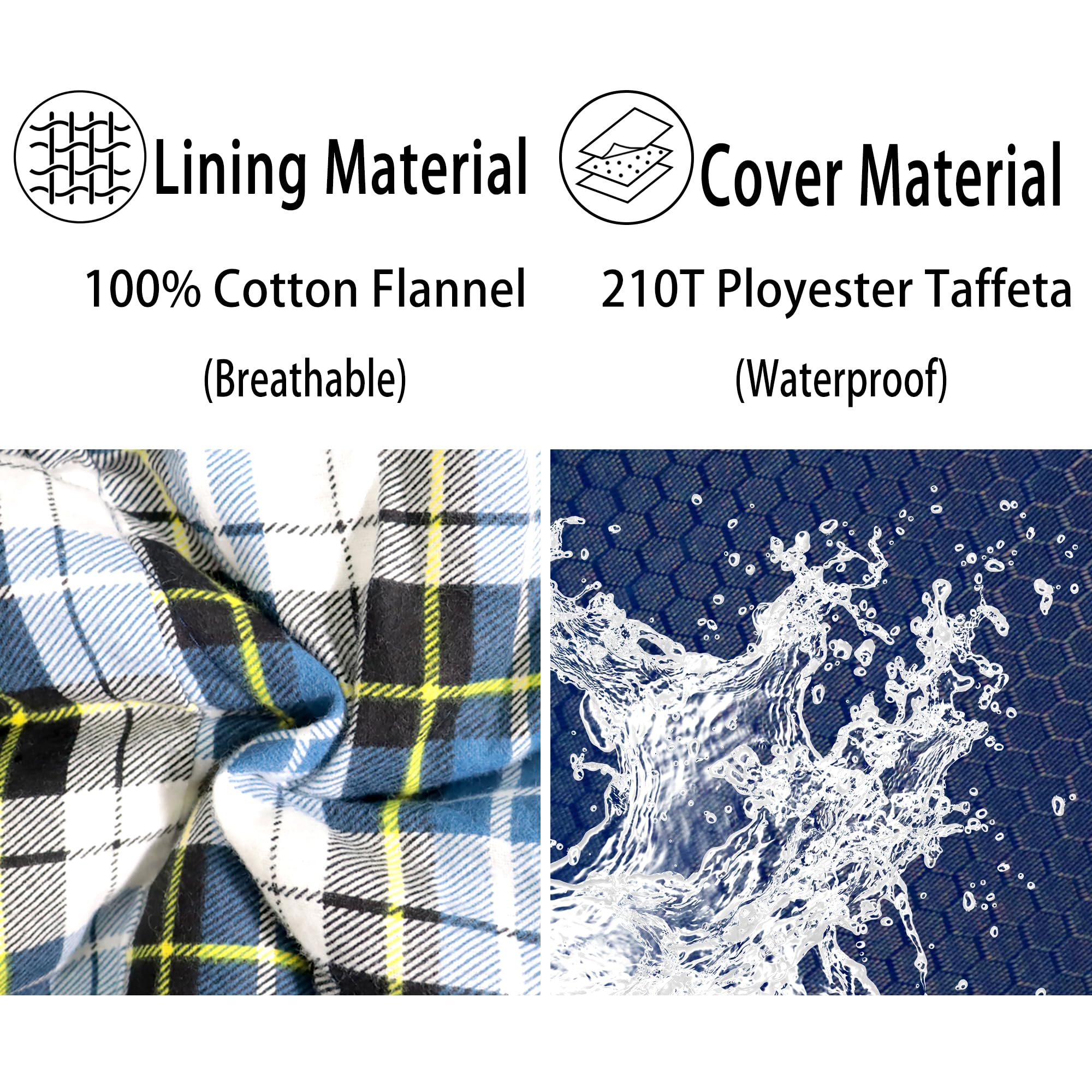 HiZYNICE draft tube and zipper reduce heat loss for coziness.