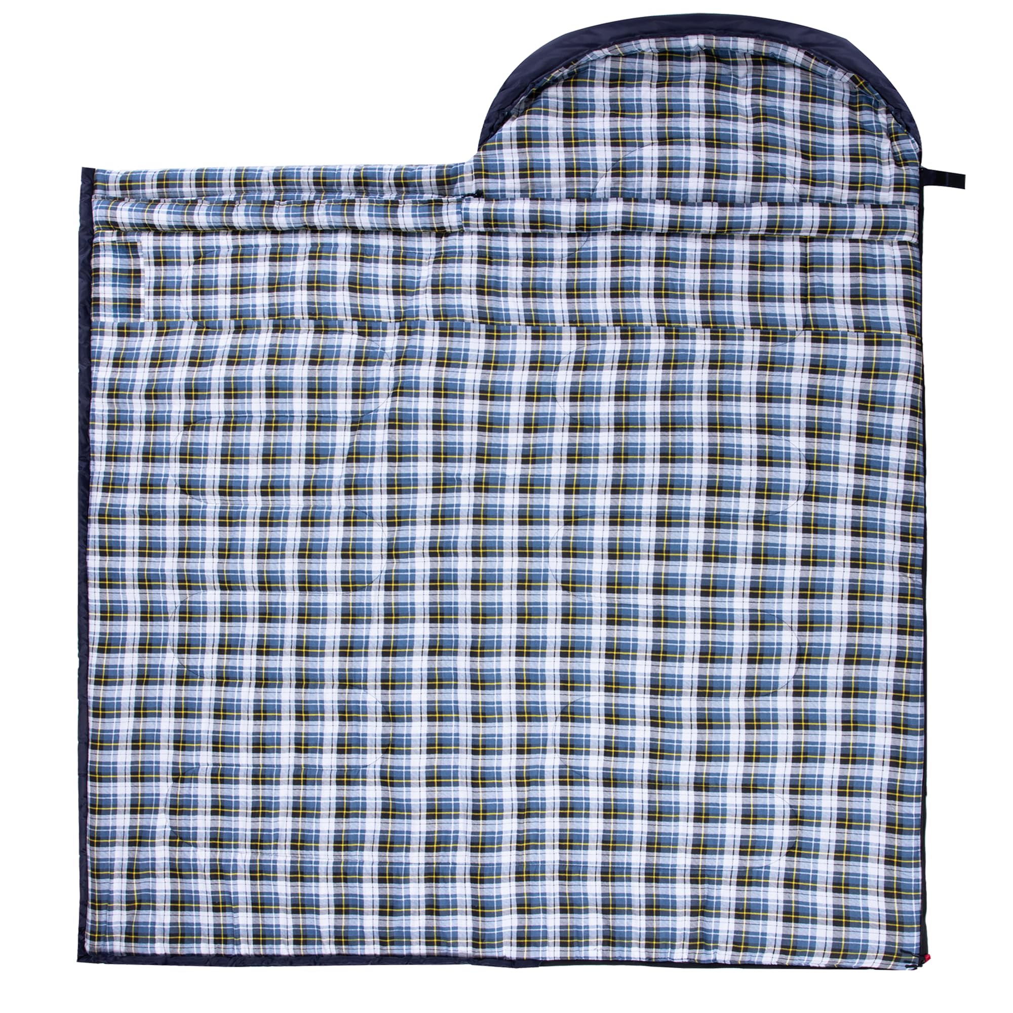 HiZYNICE sleeping bag wide oversized fit communicates extra room for comfort