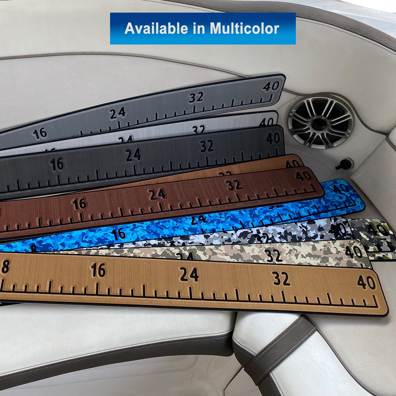 Hjdeck fish ruler reading-length photo shows clear numbers for easy sharing