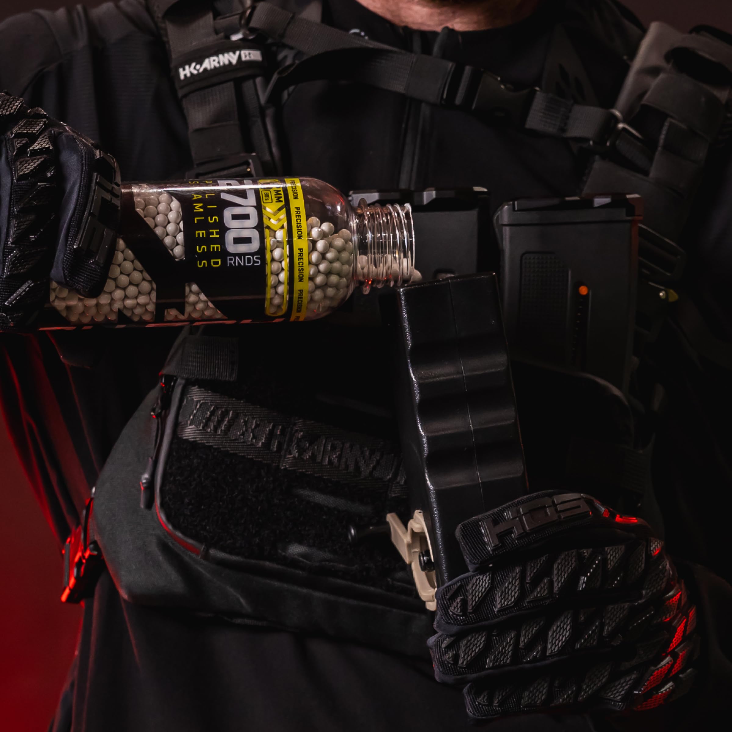 HK Army Hostile BBs provide accurate weight for consistent groupings and stable flight.