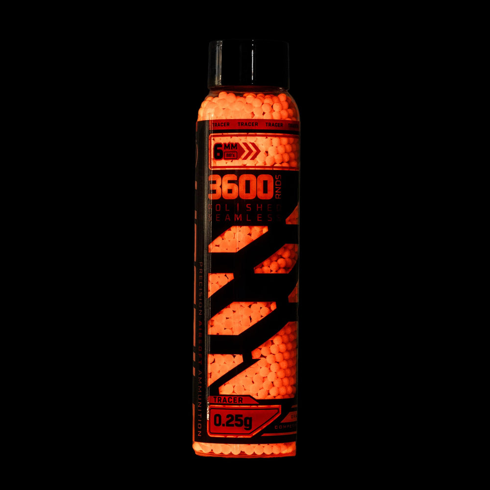 HK Army Hostile BBS polished finish promotes smooth feeding and stable flight.