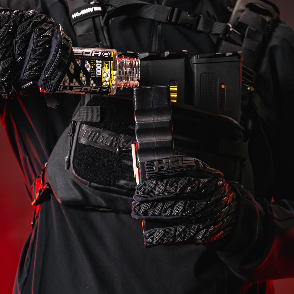 HK Army Hostile Bio BBs with accurate weight for reliable, consistent shots