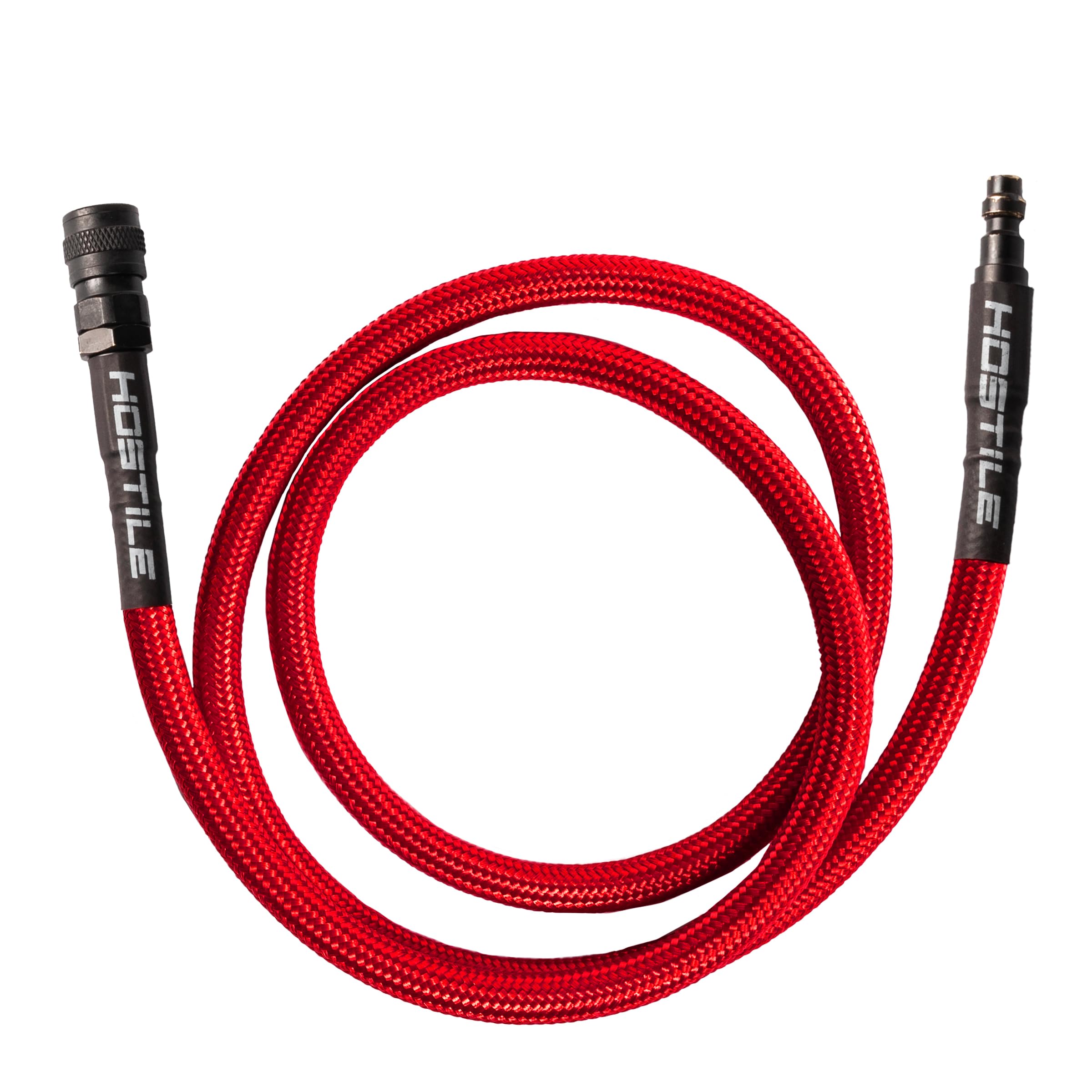 HK Army Hostile Flex Line 42in red with dual quick-disconnects for quick setup