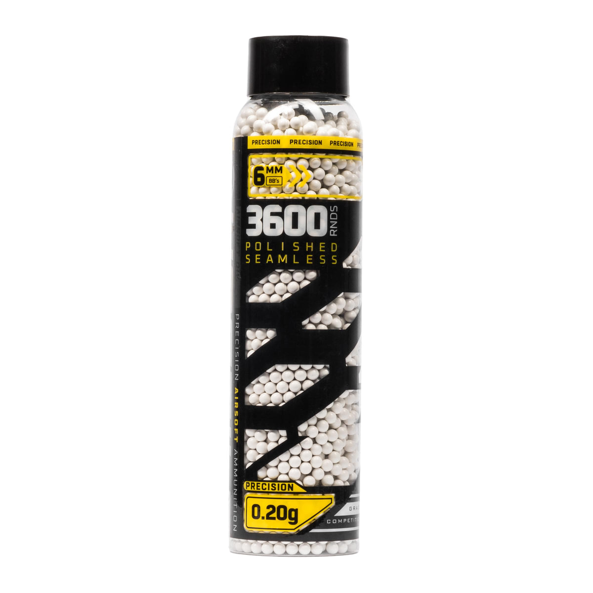 HK Army Hostile Precision BBs with a polished finish for smoother feeding.